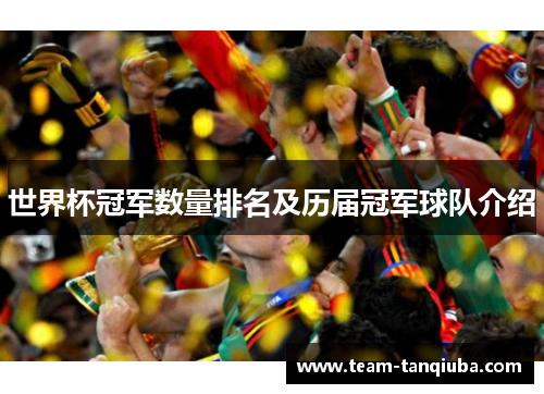 世界杯冠军数量排名及历届冠军球队介绍